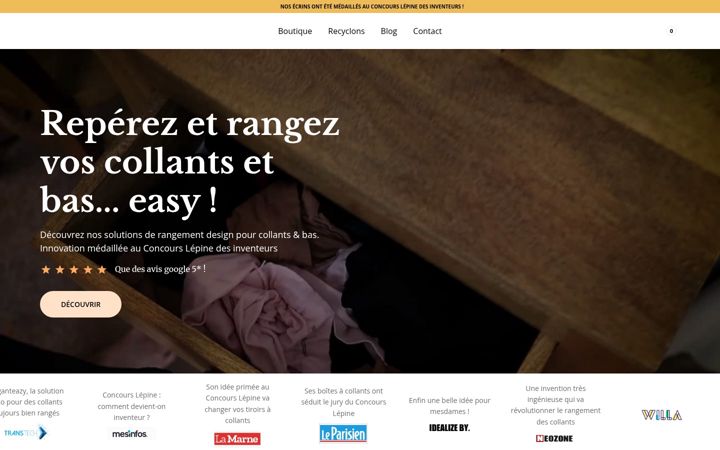 Screenshot of eleganteazy.com