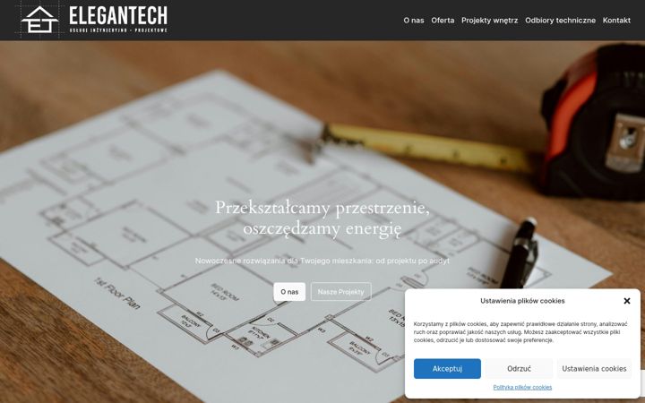 Ekrānuzņēmums no elegantech.pl