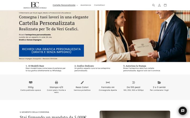 Screenshot of eleganticartelle.com
