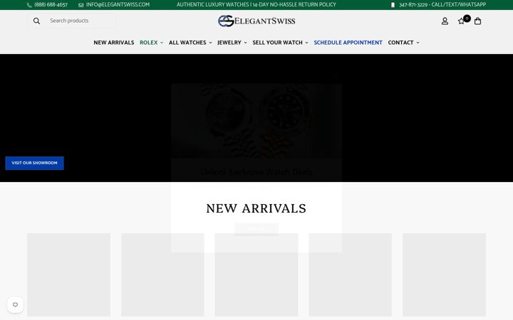 Screenshot of elegantswiss.com