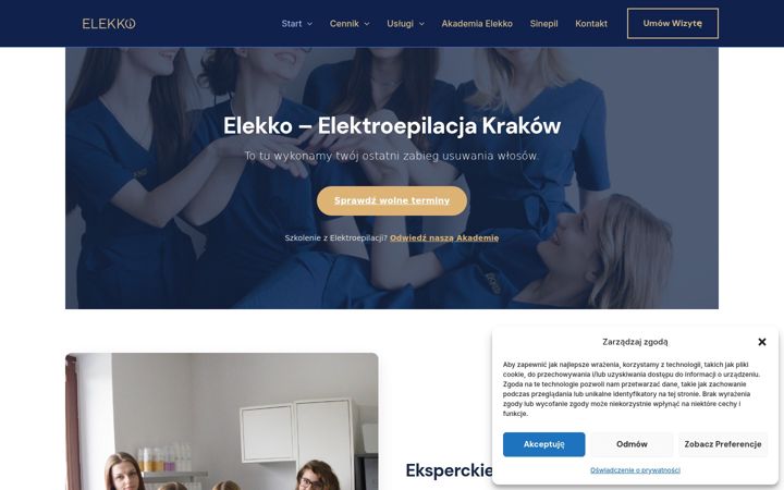 Ekrānuzņēmums no elekko.pl