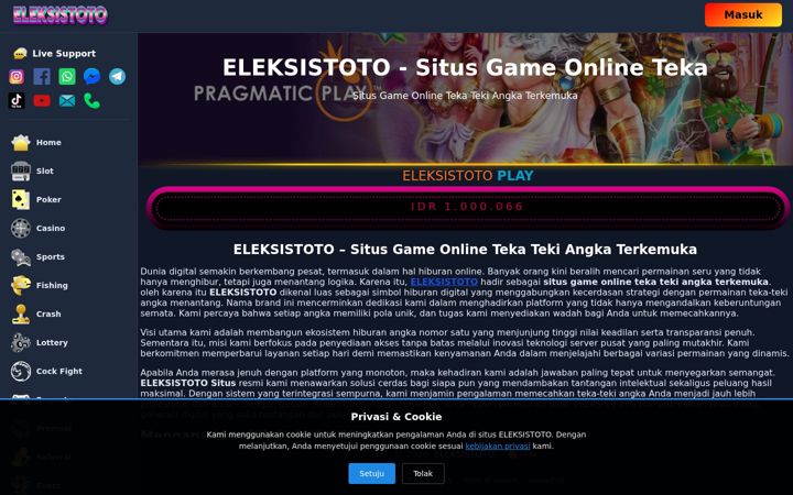 Skærmbillede af eleksistoto.org