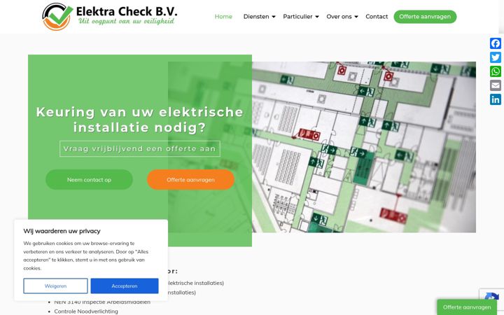 Ekrānuzņēmums no elektracheck.nl