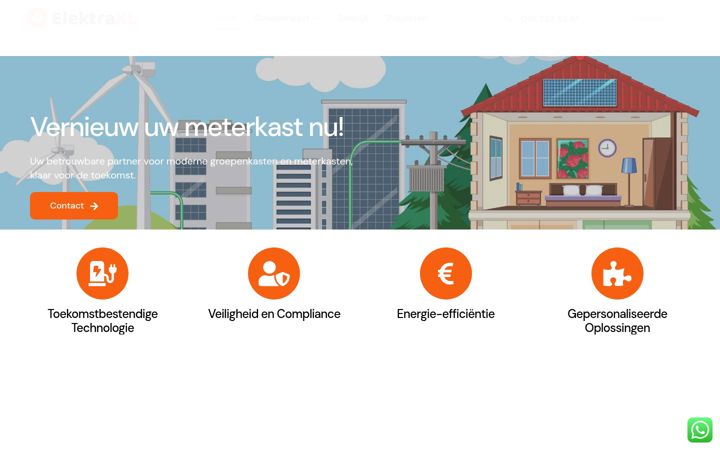 Screenshot of elektraxl.com