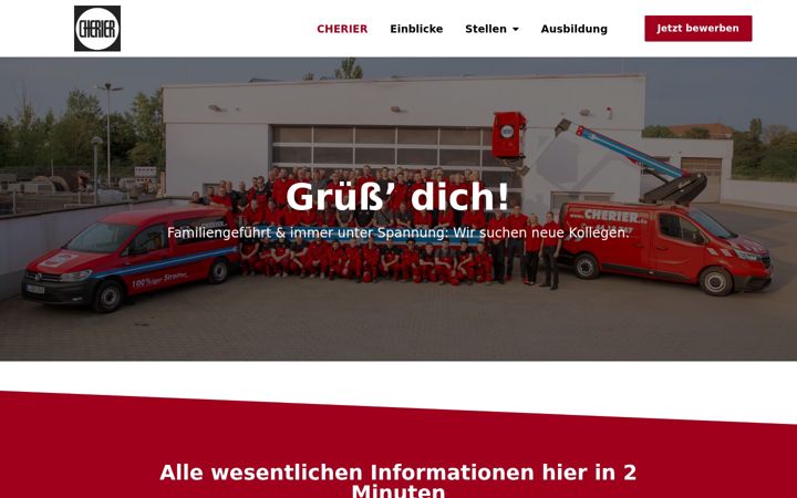 Screenshot di elektriker-leipzig.de
