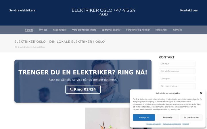 Képernyőkép: elektrikeroslo.no