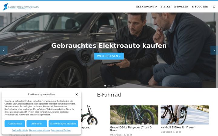 Skjámynd af elektrischmobil24.de