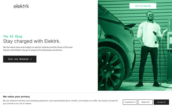 Screenshot ta' elektrk.net
