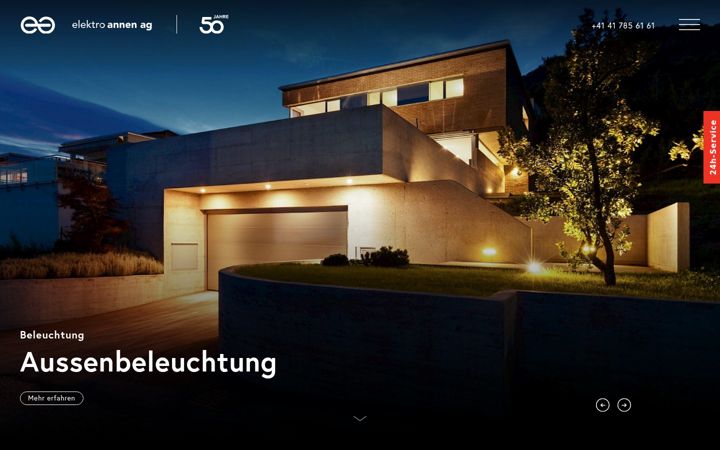 Skjermbilde av elektro-annen.ch