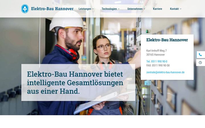 Képernyőkép: elektro-bau-hannover.de