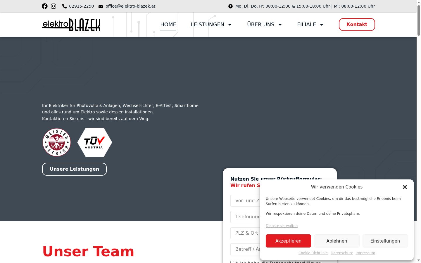 Zrzut ekranu banera zgody wyświetlanego przed jakąkolwiek interakcją