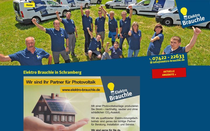 Képernyőkép: elektro-brauchle.de