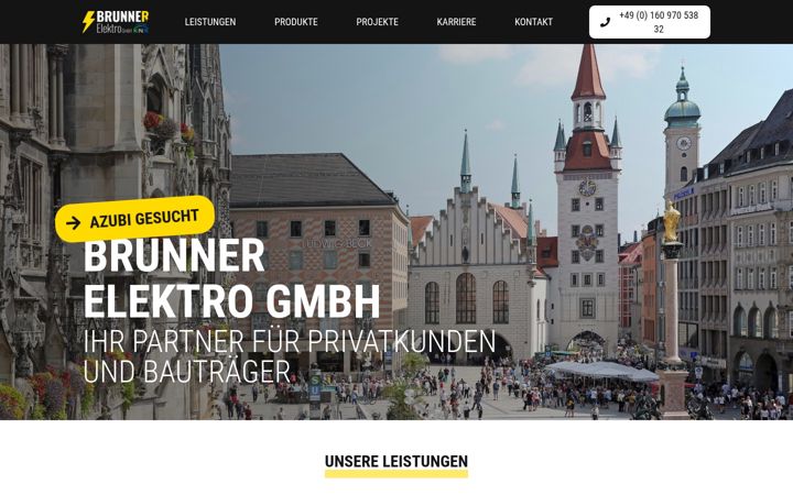 Képernyőkép: elektro-brunner-muc.de