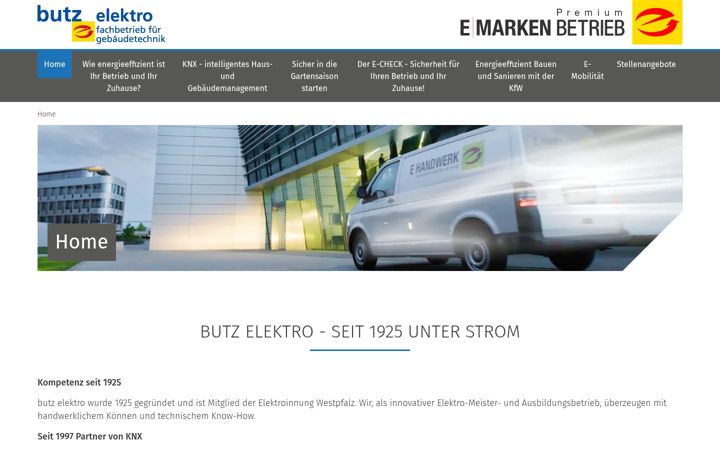 Screenshot of elektro-butz.de