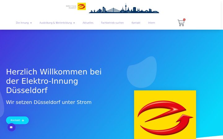 Screenshot van elektro-duesseldorf.de