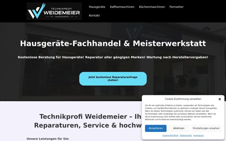 Screenshot van elektro-fachhandel-hanau.de