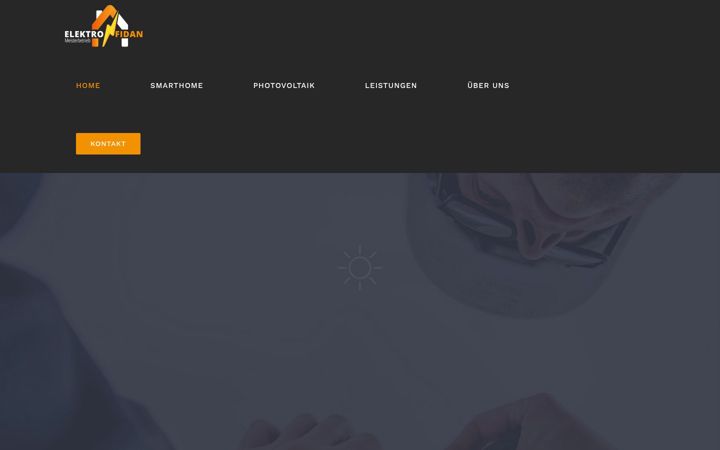 Screenshot di elektro-fidan.de
