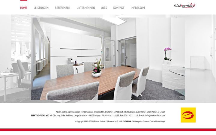 Screenshot of elektro-fuchs.com