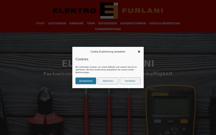 Screenshot di elektro-furlani.de
