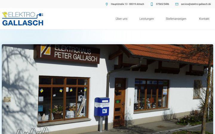 Screenshot di elektro-gallasch.de