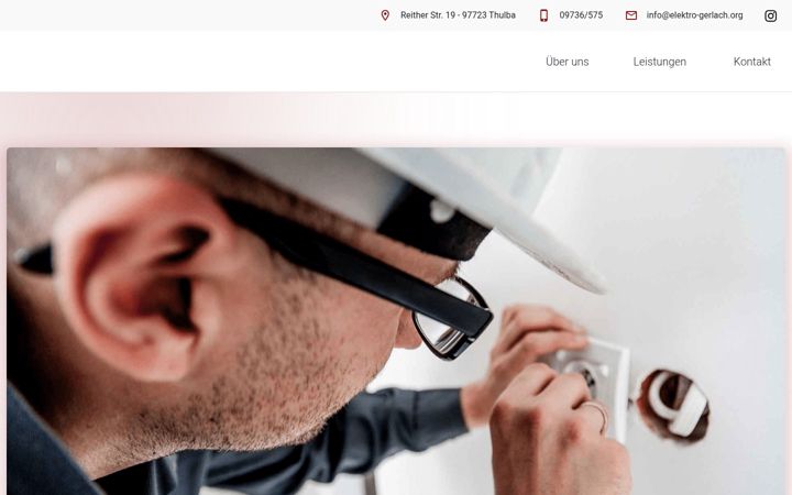 Skærmbillede af elektro-gerlach.org