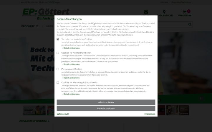 Skjámynd af elektro-goettert.de