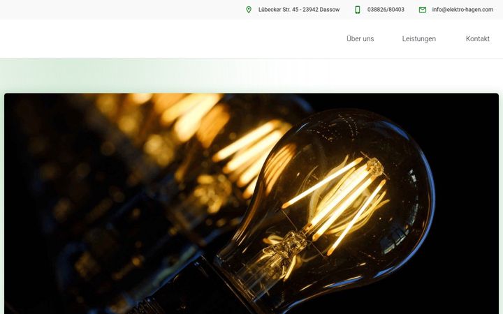Skjámynd af elektro-hagen-gmbh.de