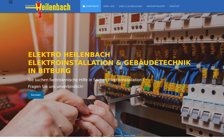 Skjámynd af elektro-heilenbach.de