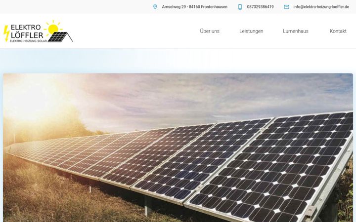 Skjámynd af elektro-heizung-loeffler.de
