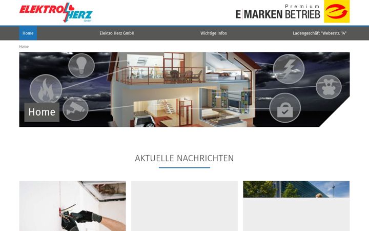 Screenshot of elektro-herz.com
