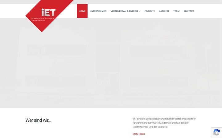 Screenshot di elektro-iet.at