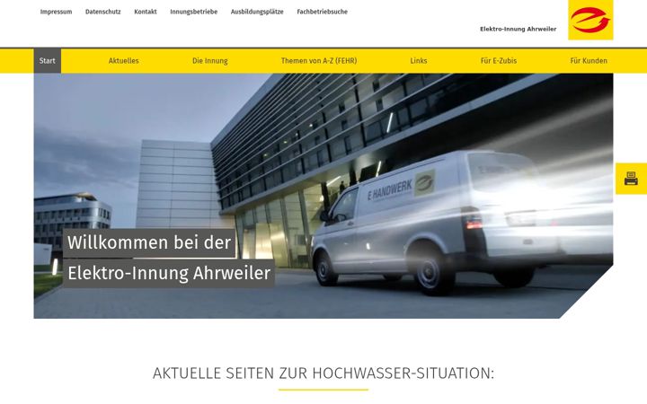 Screenshot of elektro-innung-ahrweiler.de