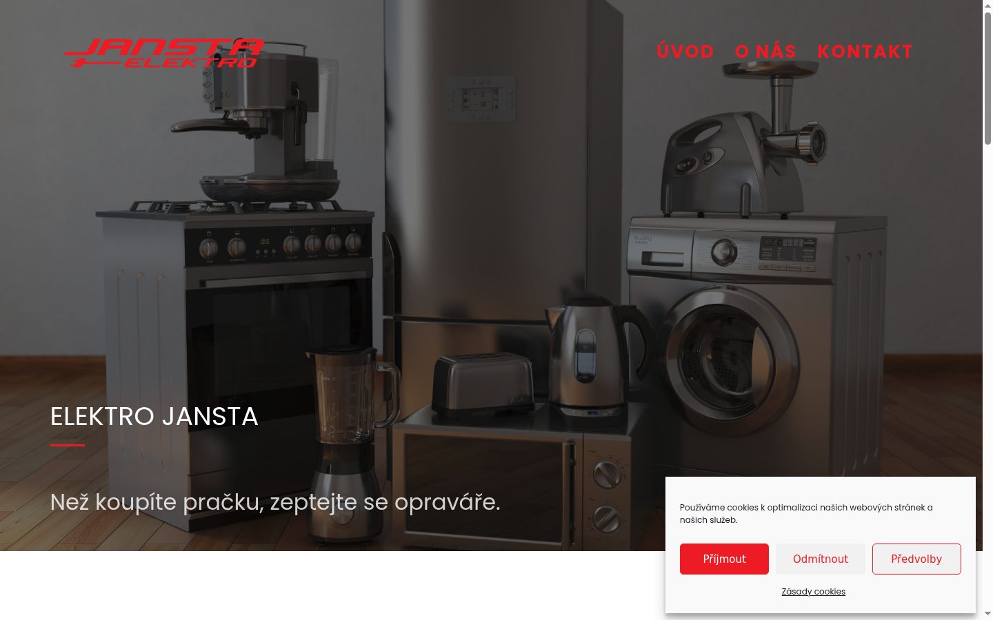 Screenshot tal-banner tal-kunsens muri qabel kwalunkwe interazzjoni