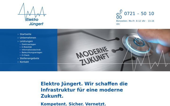 Screenshot di elektro-juengert.de