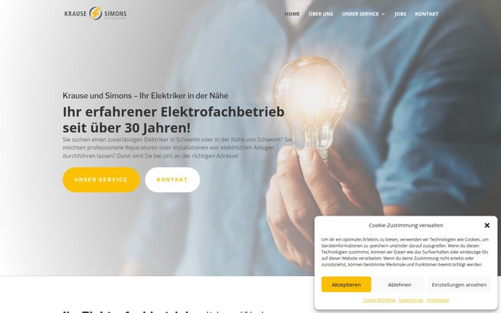 Screenshot di elektro-k-s.de