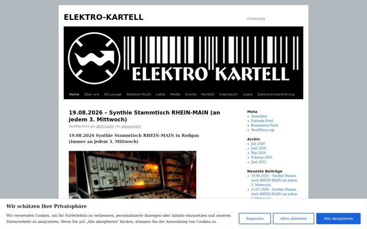 Screenshot di elektro-kartell.de