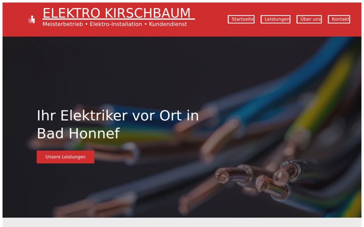 Screenshot di elektro-kirschbaum.de