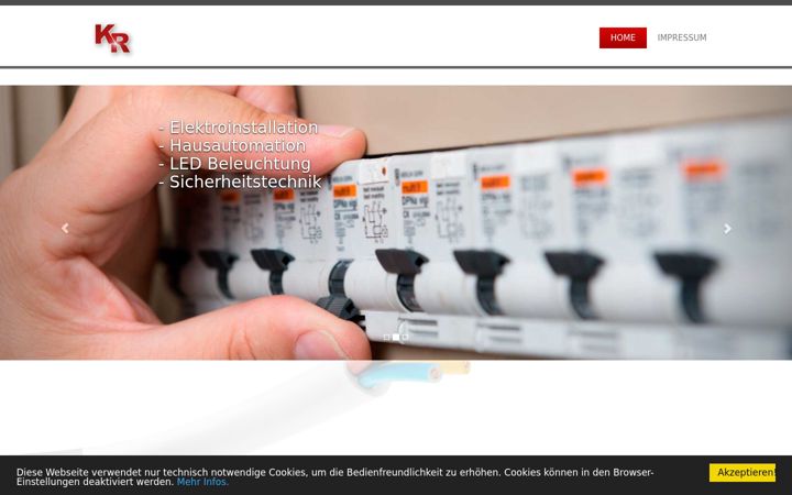 Screenshot di elektro-klambauer.at