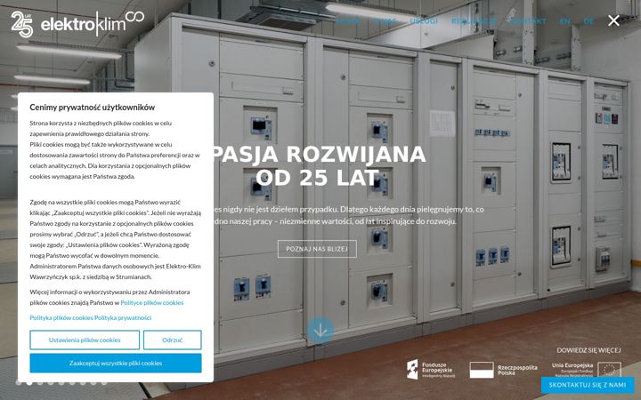 Ekrānuzņēmums no elektro-klim.pl
