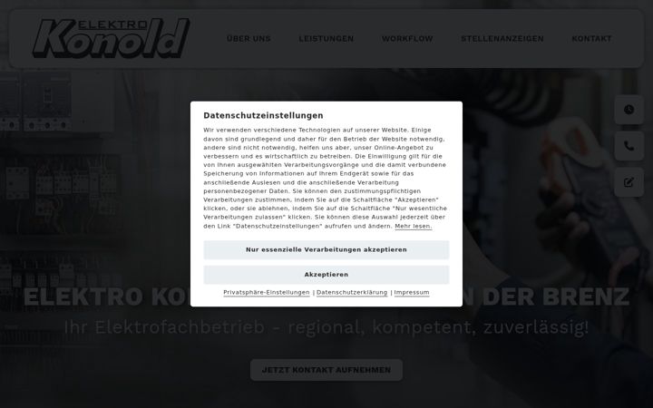 Screenshot di elektro-konold.de