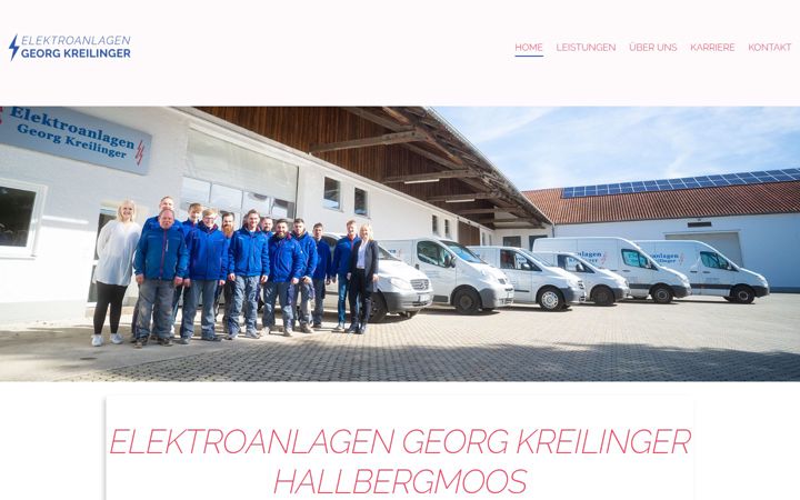 Screenshot di elektro-kreilinger.de
