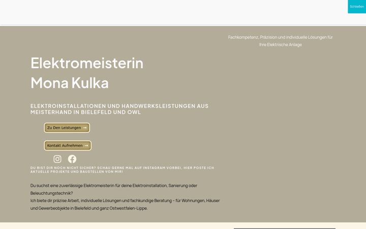 Screenshot di elektro-kulka.de