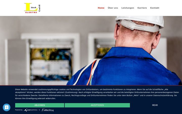 Screenshot di elektro-laetzsch.de
