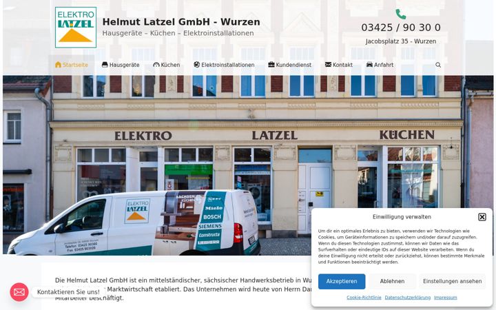 Captura de pantalla de elektro-latzel.de