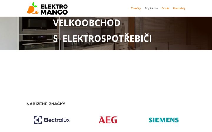 Snímek obrazovky elektro-mango.cz