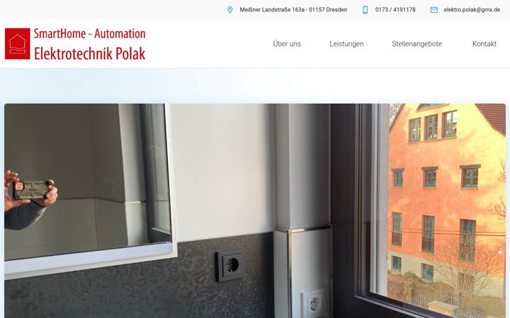 Captura de pantalla de elektro-polak.de