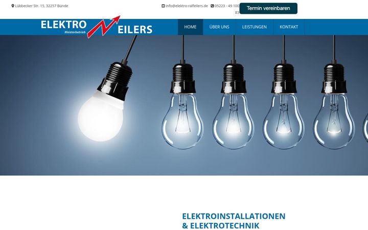 Captura de pantalla de elektro-ralfeilers.de
