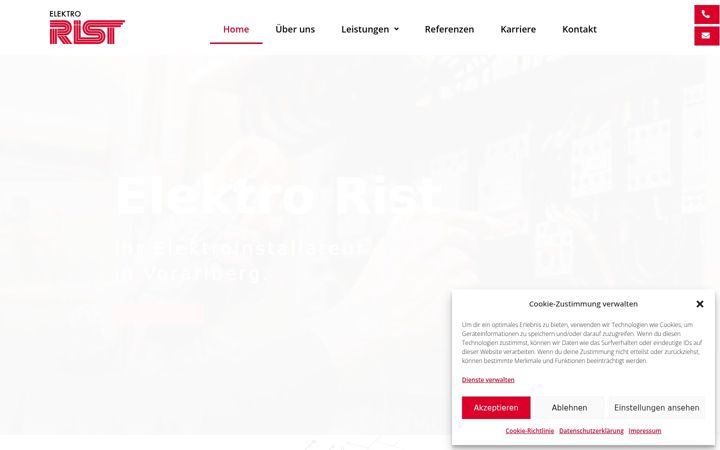 Screenshot di elektro-rist.at