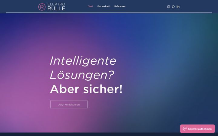 Snímek obrazovky elektro-rulle.de