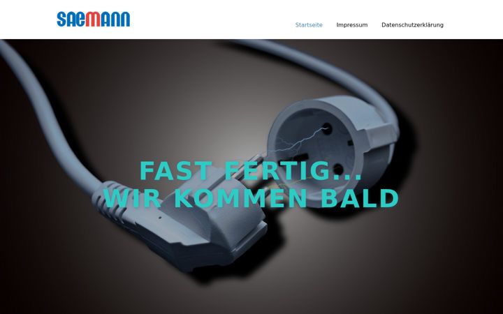 Snímek obrazovky elektro-saemann.de